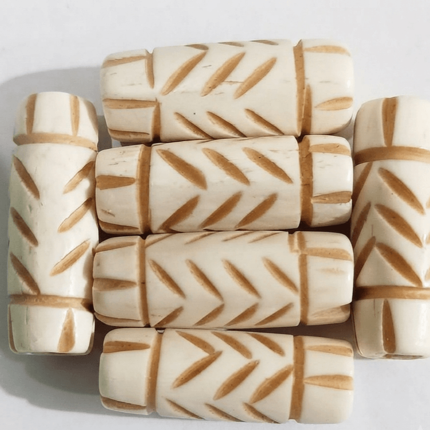 Carved Bone Tube