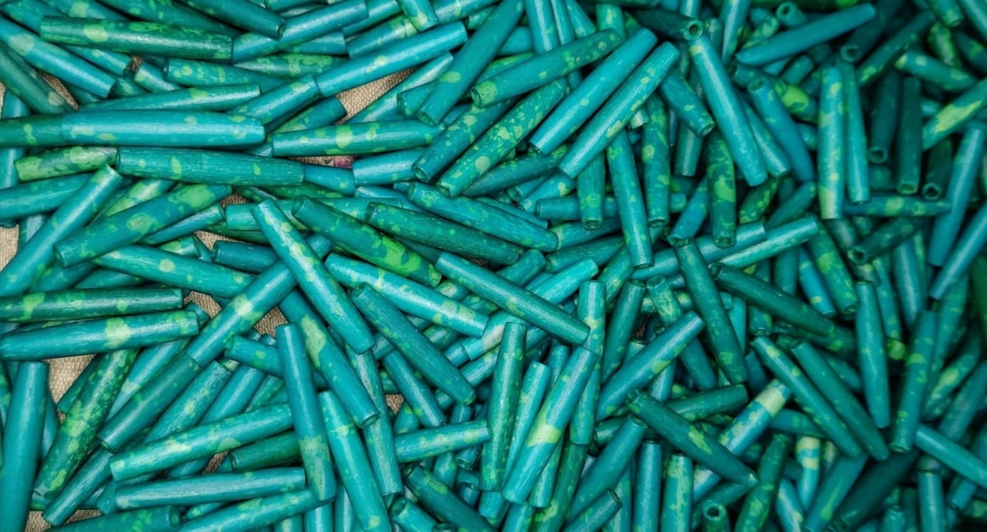 Colour Bone Beads